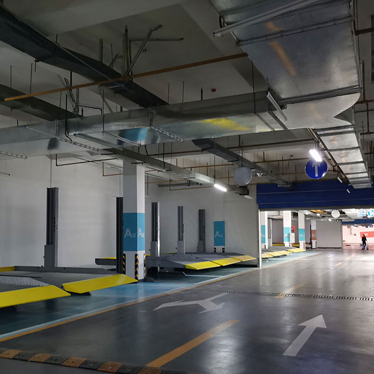 長(zhǎng)寧PSH停車位拆除