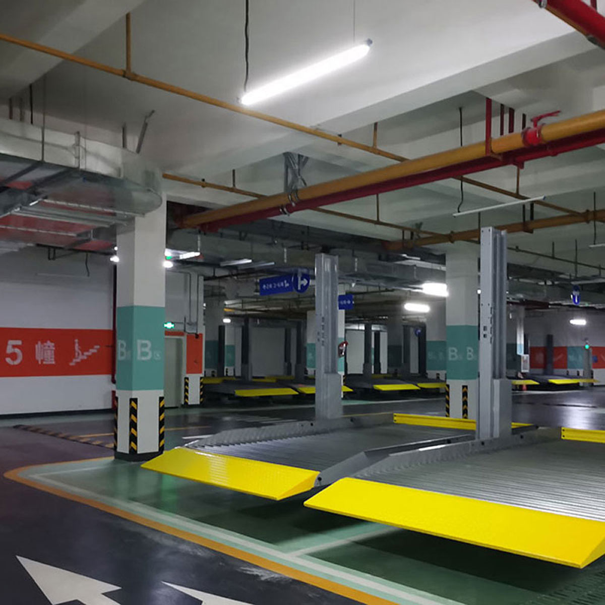 崆峒兩柱機(jī)械車庫租用