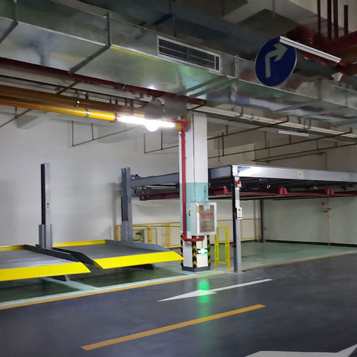 湖南升降橫移立體停車過驗收