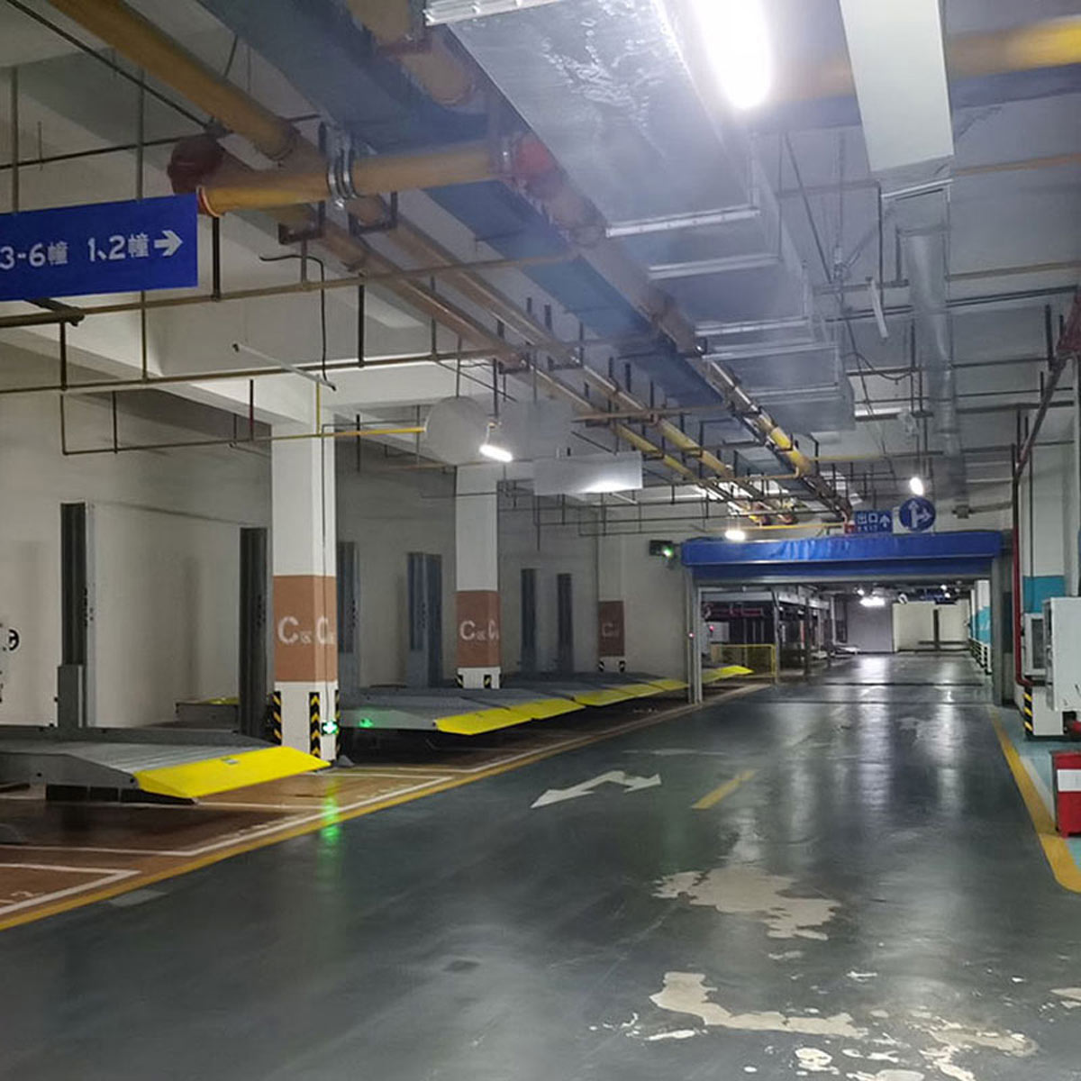 室內(nèi)機(jī)械停車庫安裝.jpg